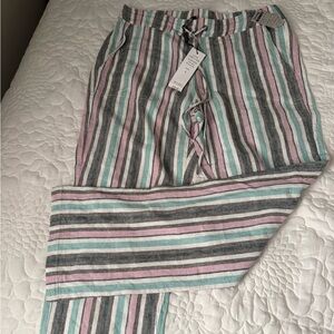 For Cynthia Pastel Striped Pants